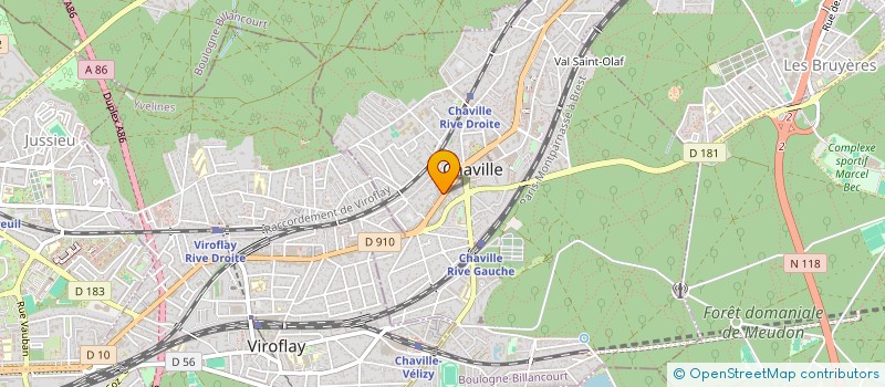 localisation de l'entreprise SCI CASERIO à CHAVILLE