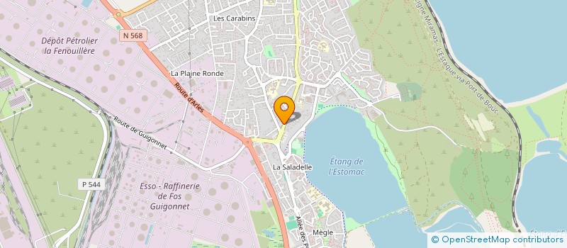 localisation de l'entreprise SCI CASERSIM  FOS-SUR-MER