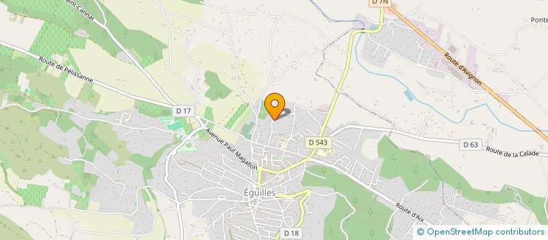 localisation de l'entreprise SCI CASETTA à EGUILLES