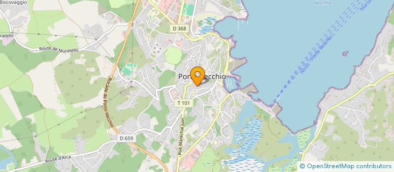 localisation de l'entreprise SCI CASETTA  PORTO-VECCHIO