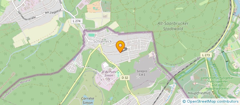 localisation de l'entreprise SCI CASI  SCHNECK