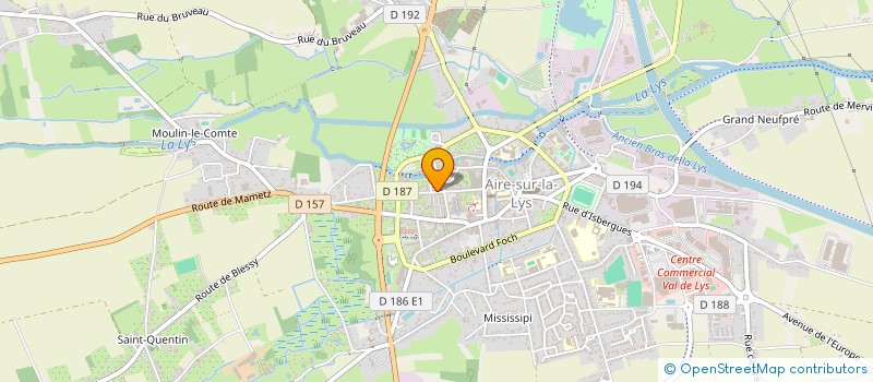 localisation de l'entreprise SCI CASIEZ MASSET  MAMETZ