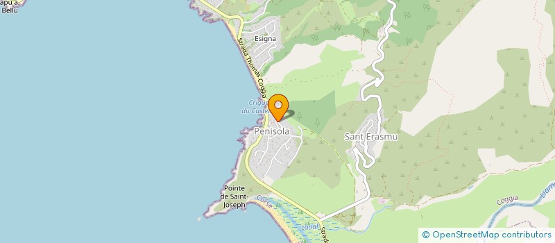 localisation de l'entreprise SCI CASIMINI LEANDRI  COGGIA