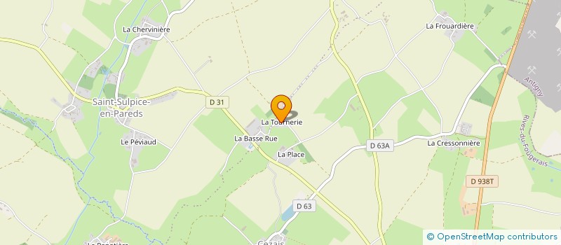 localisation de l'entreprise SCI CASIMIR 17  RIVES-DU-FOUGERAIS