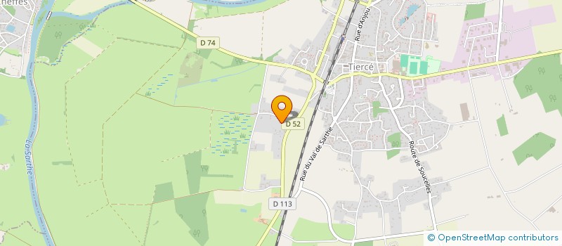 localisation de l'entreprise SCI CASIMIR à TIERCE