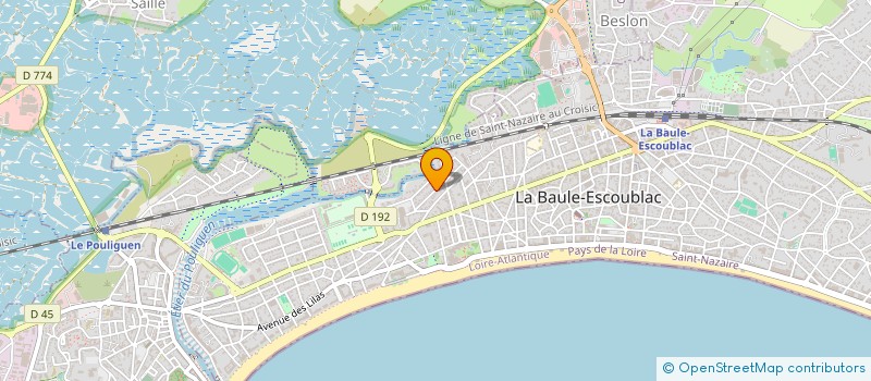 localisation de l'entreprise SCI CASIMIR  PIRIAC-SUR-MER