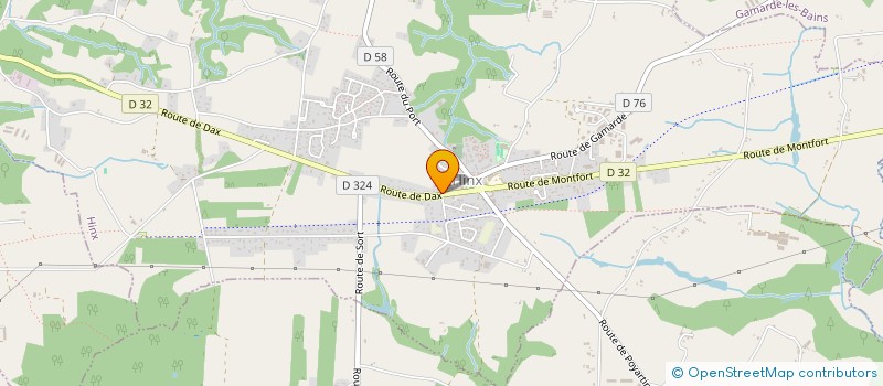 localisation de l'entreprise SCI CASINO  HINX