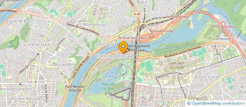 localisation de l'entreprise SCI CASINO LA PASTOURELLE  LYON