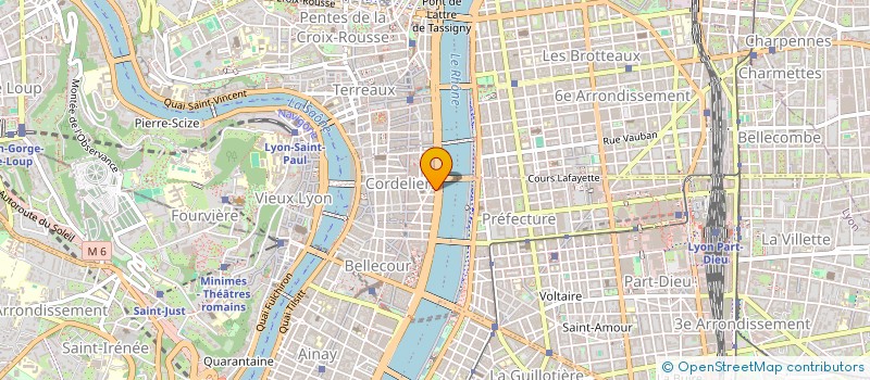 localisation de l'entreprise SCI CASINVEST  LYON