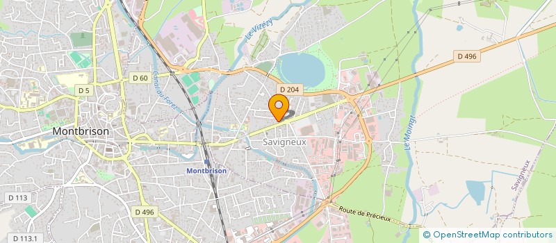 localisation de l'entreprise SCI CASITA  SAVIGNEUX