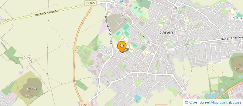 localisation de l'entreprise SCI CASITA  CARVIN