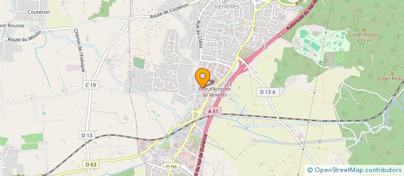 localisation de l'entreprise SCI CASMABA  VENELLES