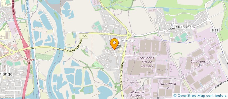 localisation de l'entreprise SCI CASOMAGE  AY-SUR-MOSELLE