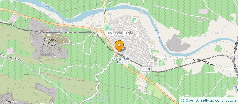 localisation de l'entreprise SCI CASORATTI  ESPIRA-DE-L'AGLY