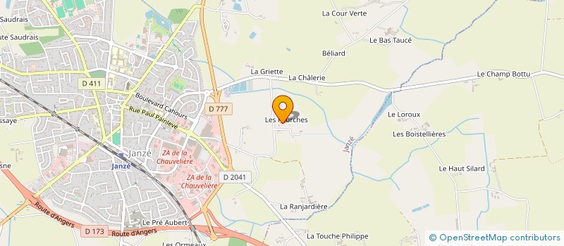 localisation de l'entreprise SCI CASQUANT  JANZE