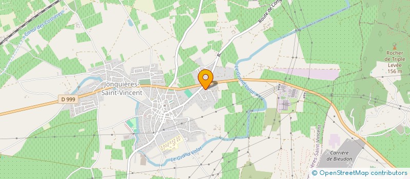 localisation de l'entreprise SCI CASSAN  JONQUIERES-SAINT-VINCENT