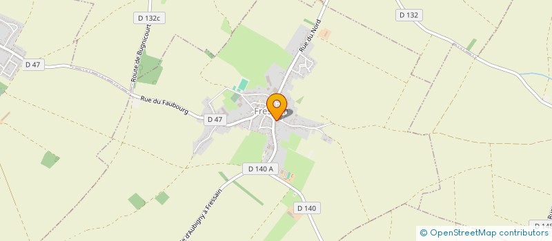 localisation de l'entreprise SCI CASSANDRE  FRESSAIN