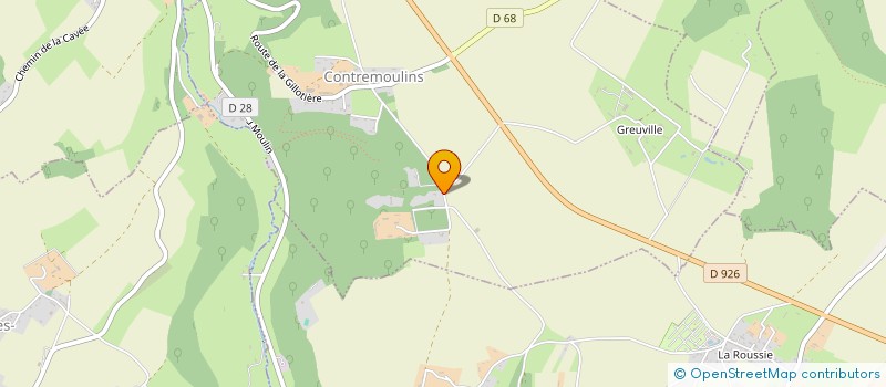 localisation de l'entreprise SCI CASSANDRE  CONTREMOULINS