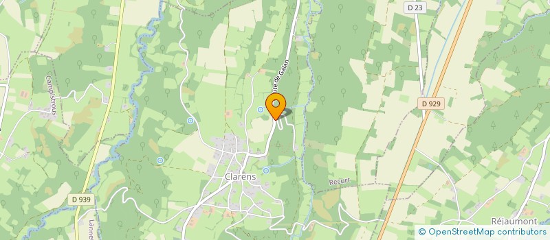 localisation de l'entreprise SCI CASSAT ET FILS  CLARENS