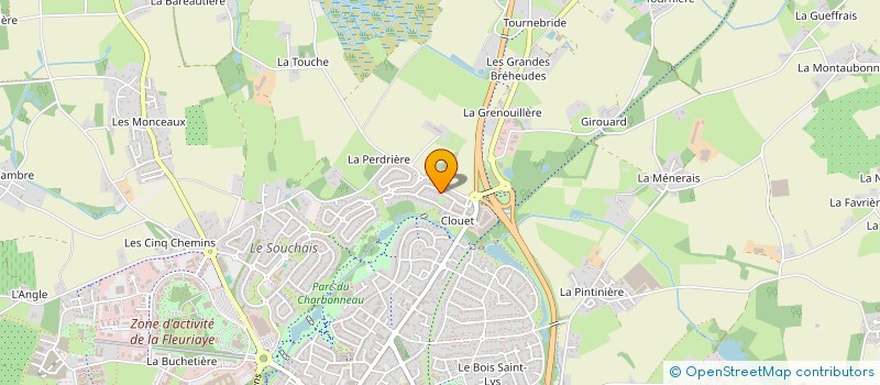 localisation de l'entreprise SCI CASSATA  CARQUEFOU