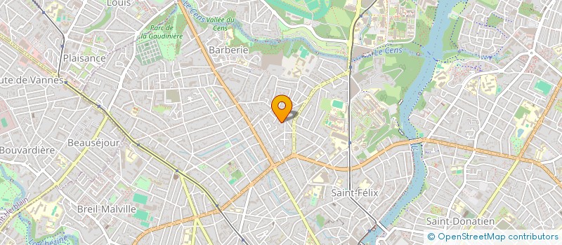 localisation de l'entreprise SCI CASSERIE à NANTES