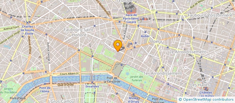 localisation de l'entreprise SCI CASSETTE  PARIS