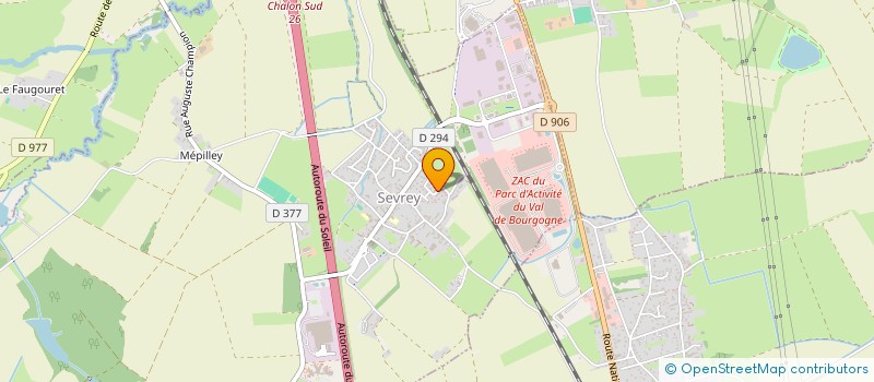 localisation de l'entreprise SCI CASSICIA  VERMENTON