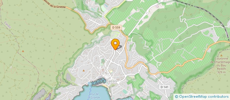 localisation de l'entreprise SCI CASSIDAGNE à CASSIS