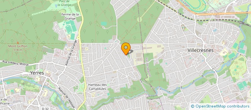 localisation de l'entreprise SCI CASSIE  YERRES