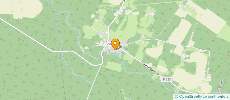 localisation de l'entreprise SCI CASSIER DU GABARDAN  VIELLE-SOUBIRAN