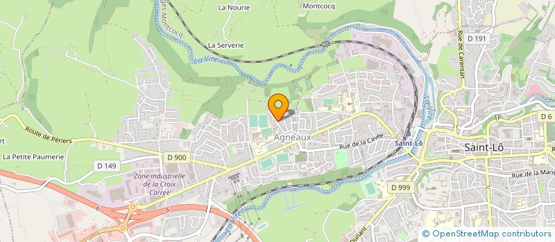localisation de l'entreprise SCI CASSIN à AGNEAUX