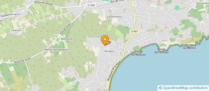 localisation de l'entreprise SCI CASSINI  CROZON