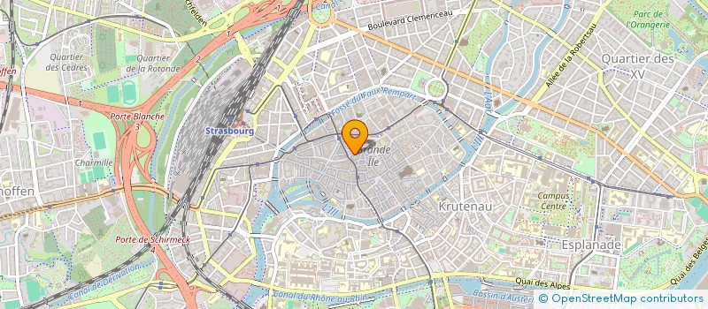 localisation de l'entreprise SCI CASSIOPEE  STRASBOURG