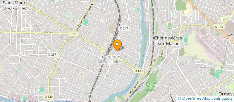 localisation de l'entreprise SCI CASSIOPEE à SAINT-MAUR-DES-FOSSES