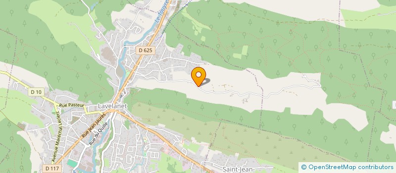 localisation de l'entreprise SCI CASSIOPEE à LAVELANET