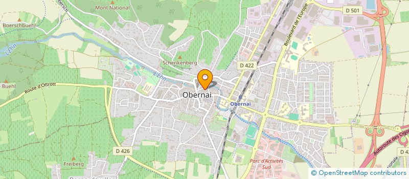 localisation de l'entreprise SCI CASSIOPEE  STRASBOURG