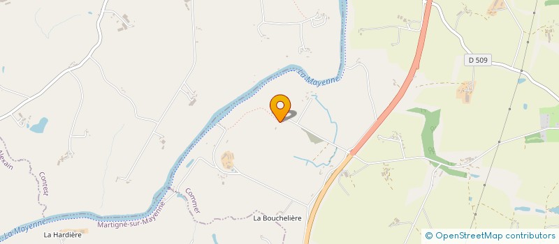 localisation de l'entreprise SCI CASSIOPEE  COMMER