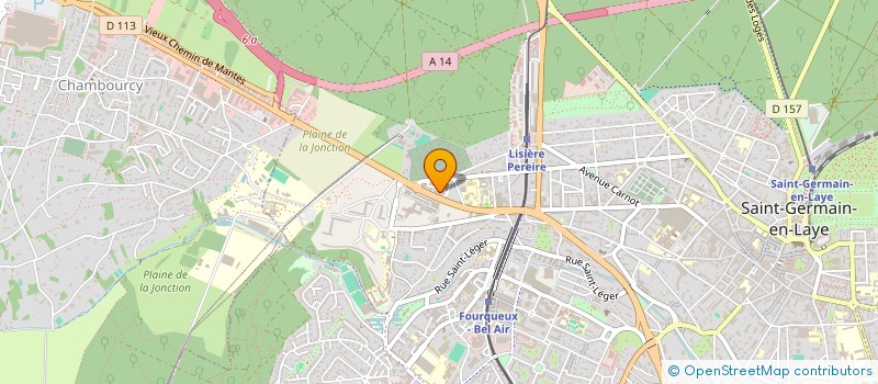 localisation de l'entreprise SCI CASSIOPEE  SAINT-GERMAIN-EN-LAYE