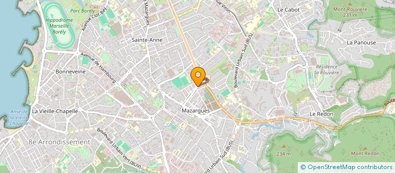 localisation de l'entreprise SCI CASSIOPEE à MARSEILLE