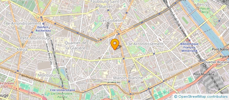 localisation de l'entreprise SCI CASSIOPEE  PARIS