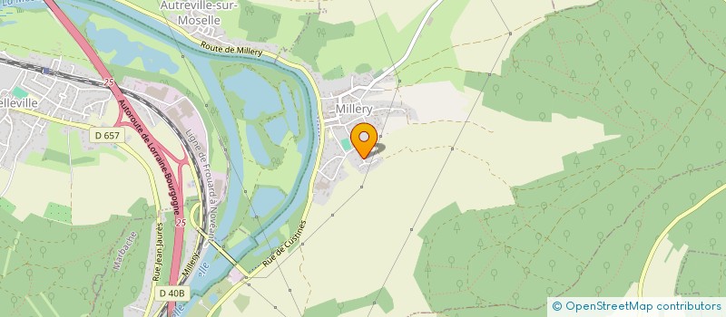 localisation de l'entreprise SCI CASSIOPEE IMMO  MILLERY