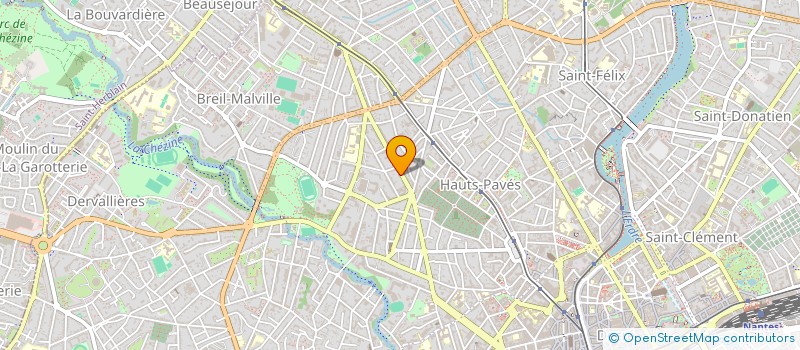 localisation de l'entreprise SCI CASSIOPEE OVALE à NANTES