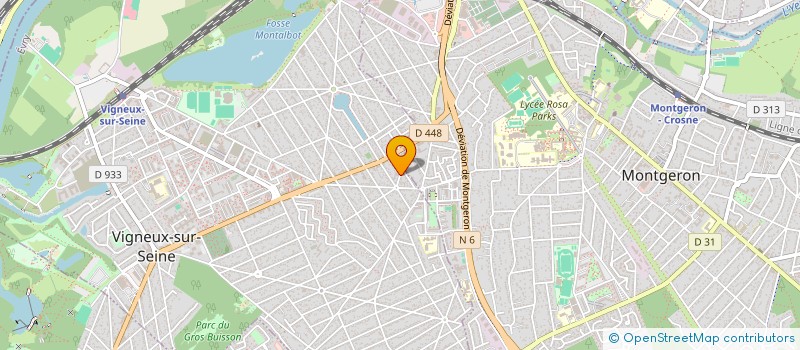 localisation de l'entreprise SCI CASSIS à VIGNEUX-SUR-SEINE