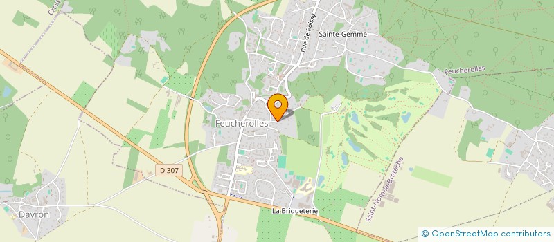 localisation de l'entreprise SCI CASSOLAS  FEUCHEROLLES