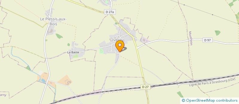 localisation de l'entreprise SCI CASSY  IVERNY