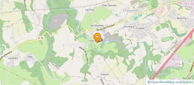 localisation de l'entreprise SCI CASTANDUZ  CHAVANOD