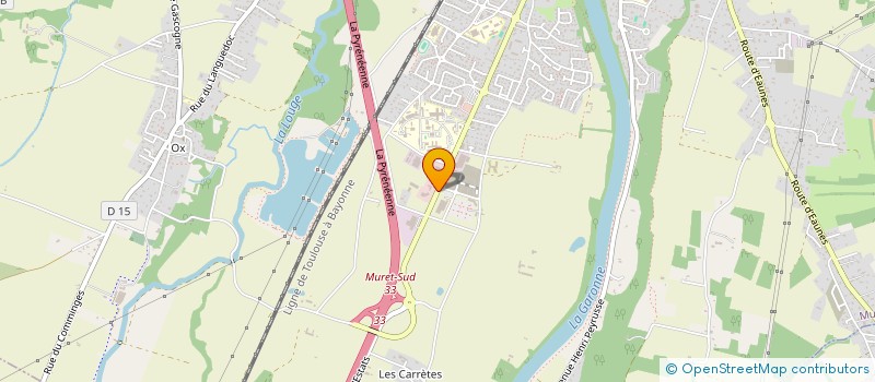 localisation de l'entreprise SCI CASTANET  MURET