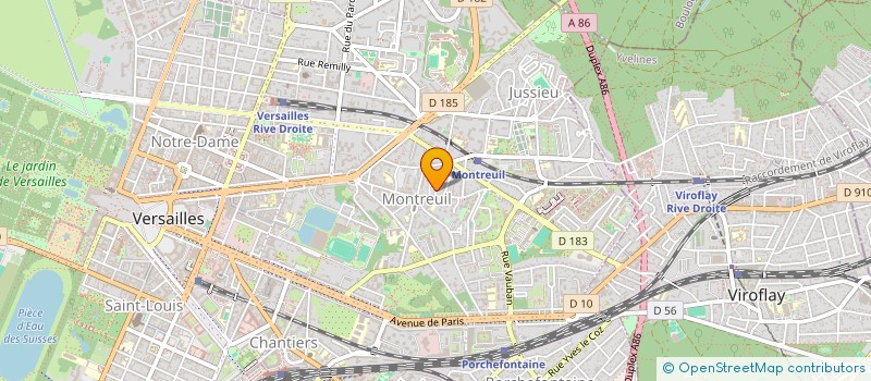 localisation de l'entreprise SCI CASTANET IMMO à VERSAILLES