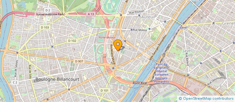 localisation de l'entreprise SCI CASTEL  PARIS