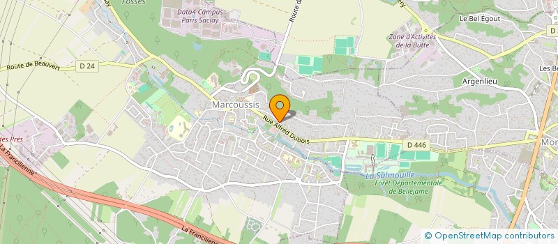 localisation de l'entreprise SCI CASTEL  MARCOUSSIS